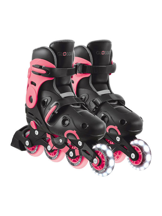 Globber Inline Αυξομειούμενα Rollers Ροζ Παιδικά Globber Inline Αυξομειούμενα Rollers Ροζ Παιδικά