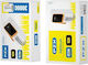 PZX V28 Power Bank 30000mAh 22.5W με 2 Θύρες USB-A Λευκό