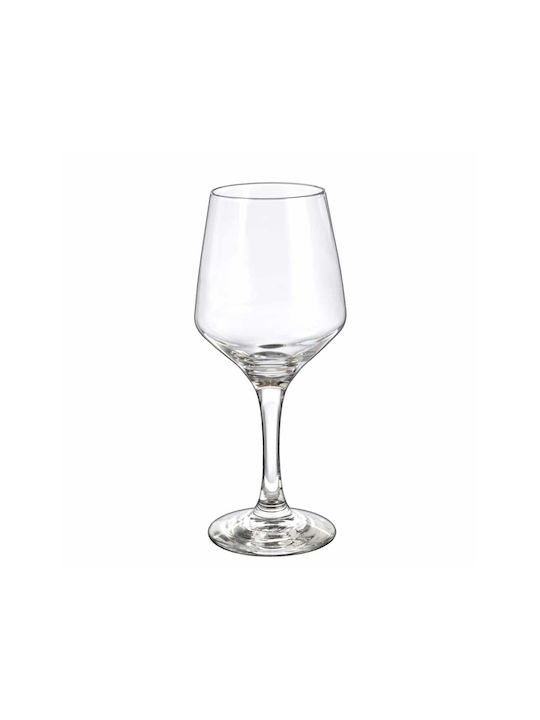 Borgonovo Set Glasses for White Wine Made of Glass Goblet CONTEA 380 2 Pieces