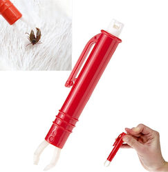 Tick Removal Device Zola Plastic 1 X 9 Cm Red Tick Removal Device Zola Plastic 1 X 9 Cm Red