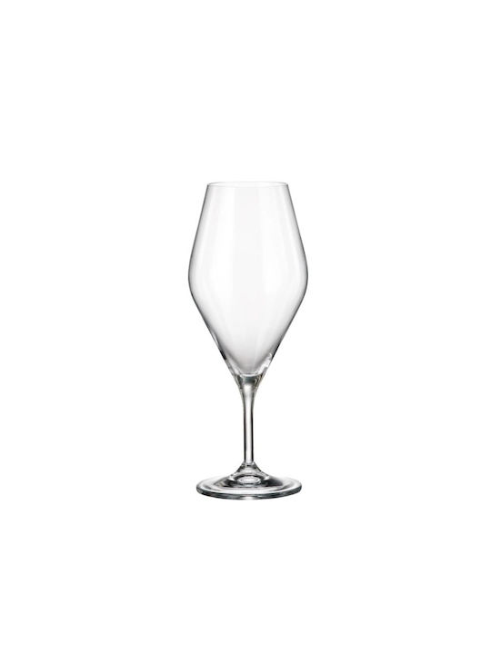 XM-Casa Set of Glasses Water made of Crystal 470ml 6pcs