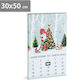 Led Kalender 2 X Aa 30 X 50 Cm