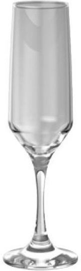 Pasabahce Set Champagne Glasses Goblet Glass 195ml 6 Pieces