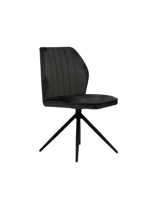 Arleta Stühle Speisesaal Grey 2Stück 52x46x91cm