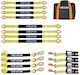 Vevor Car Towing Strap In Yellow Colour