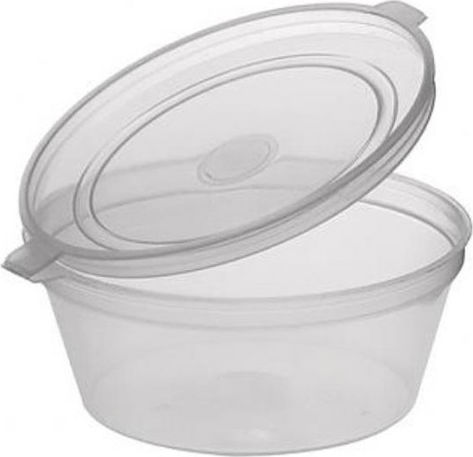 Set de 50 cu Capacitate 250ml Transparente