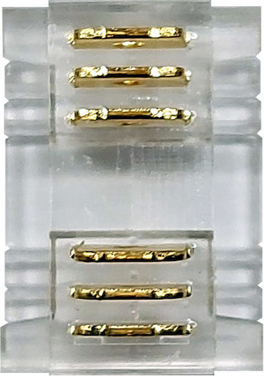 Connector Cob Rgb Cct Strip 12mm Width Pcb 6p Without Dark Segments Pc12rgbcctmidc