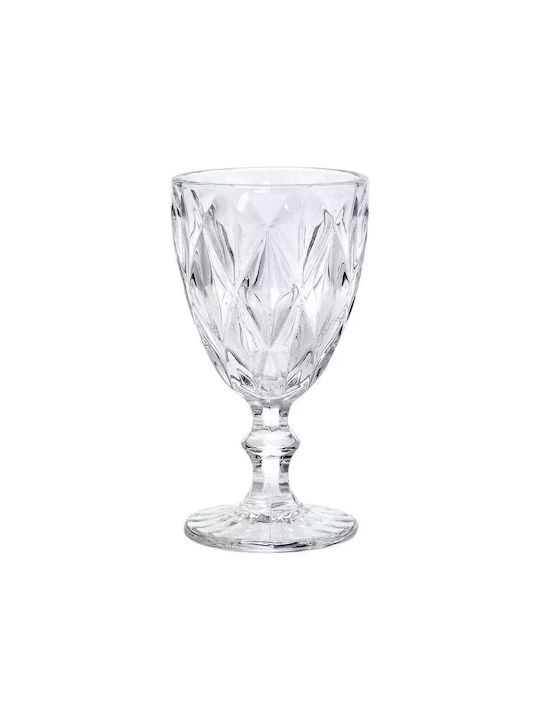 Cryspo Trio Kare Set of Glasses Water made of Glass Stemmed 320ml 6pcs