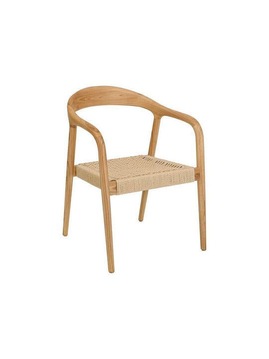 Dining Room Wooden Armchair Gray 56x56x78cm 2pcs