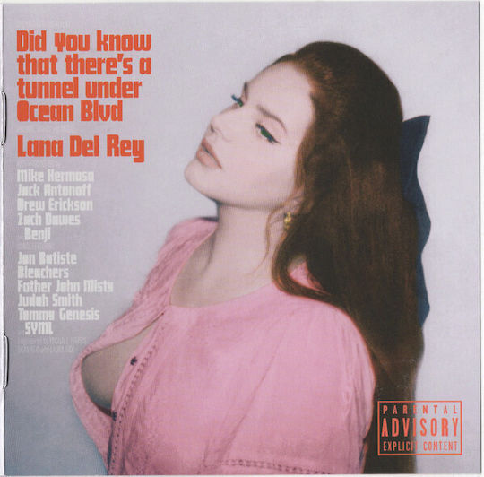 Lana Del Rey Did You Know That There's A Tunnel Under Ocean Blvd Cd
