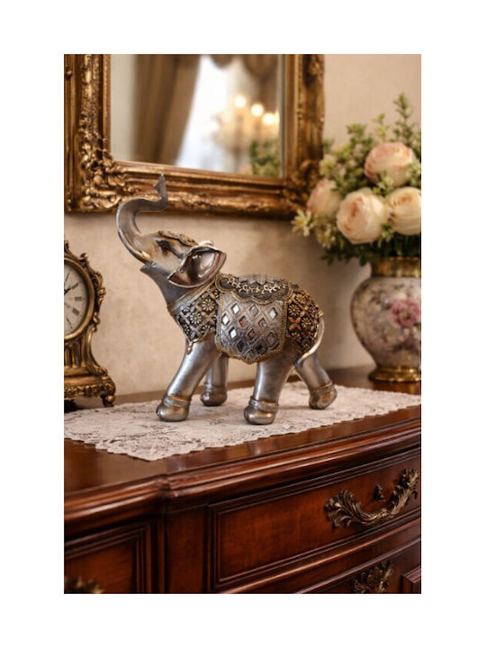 Galifas Decorative Elephant Polyresin 12x5x13cm 1pcs