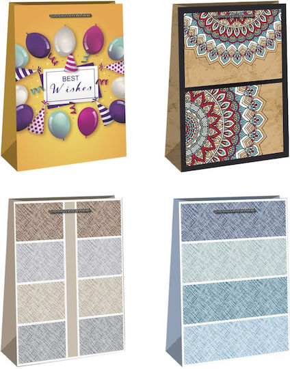 Justnote Paper Bag for Gift Brown 45x10x33cm. 12pcs