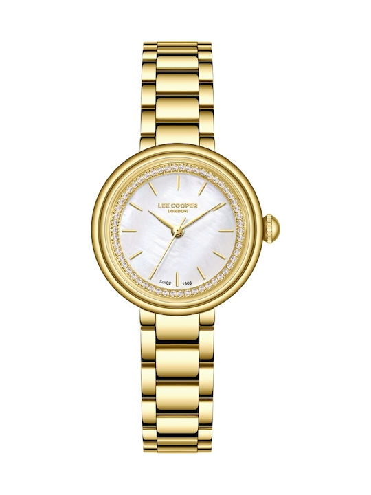 Lee Cooper Γυναικείο Ρολόι 29mm Μπαταρίας με Χρ...