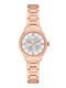 Fossil Damen Uhr mit Rosa Metallarmband
