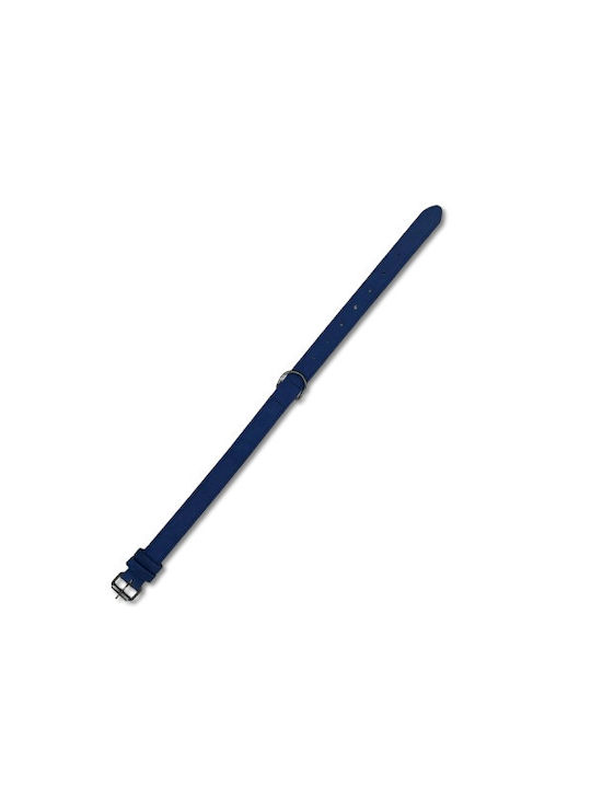 Elegantes Petrol Hundehalsband 57cm – Verstellbar Schwarze Metallöse Groß Elegantes Petrol Hundehalsband 57cm – Verstellbar Schwarze Metallöse Groß