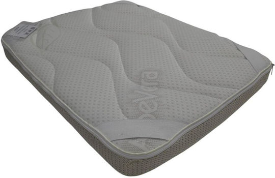 Politishome Ανώστρωμα Nuvia Plus Nuvia Plus Μονό Memory Foam με Αποσπώμενο Κάλυμμα & Λάστιχα Εφαρμογής 80x200x6εκ.