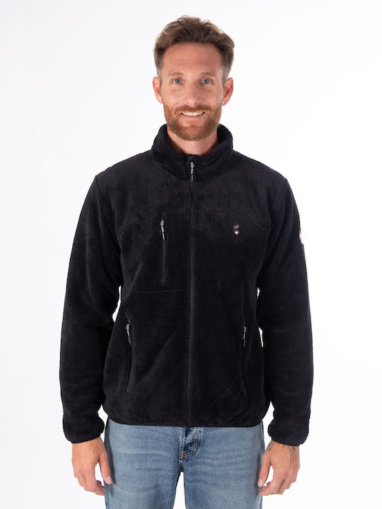 Aulp Fleece Ζακέτα Black