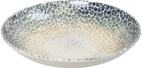 Espiel Lizard Πιάτο Βαθύ από Πορσελάνη Πορτοκαλί 23.5cm 6τμχ