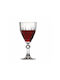 Espiel Diamond Set of Glasses for White Wine made of Glass Stemmed 190ml 6pcs