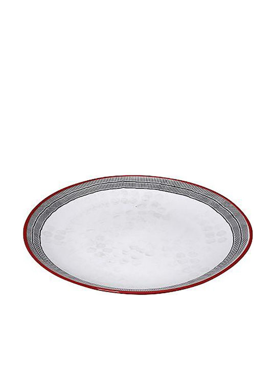 Espiel Roma Plate Shallow Ceramic Black 27cm 6pcs