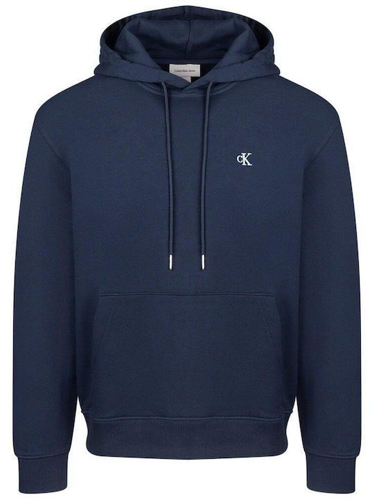 Calvin Klein Sweatshirt with Hood Blue