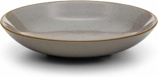 Yuk Teller Suppe aus Porzellan Gray 25cm 6Stück