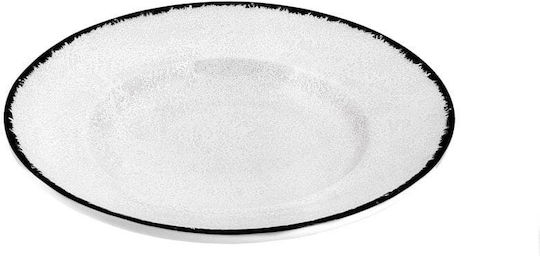 Oriana Ferelli Moon Shade Πιάτο Ζυμαρικών Λευκό 24cm 6τμχ