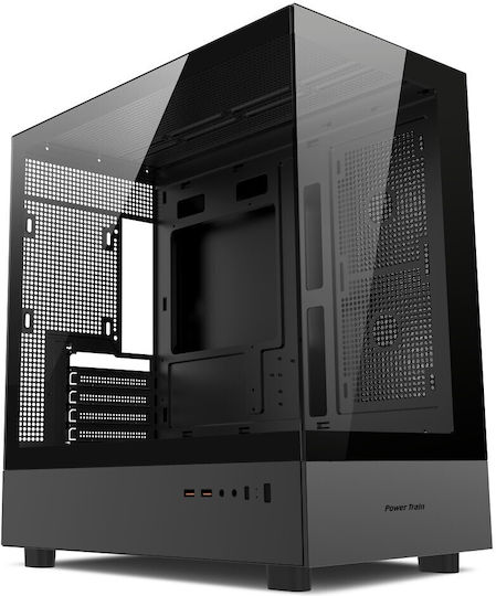 Power Train Carcasă PC Middle Tower Neagră