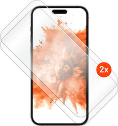 Fixed 2.5d Tempered Glass Apple Iphone 17 Pro 2 Pcs