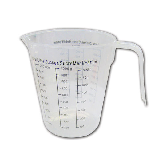 AGC Plastik Küchenmessgerät 1000ml 1Stück