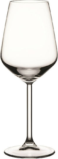 Espiel Allegra Ft Set of Glasses for White and Red Wine made of Glass in Red Color 6pcs