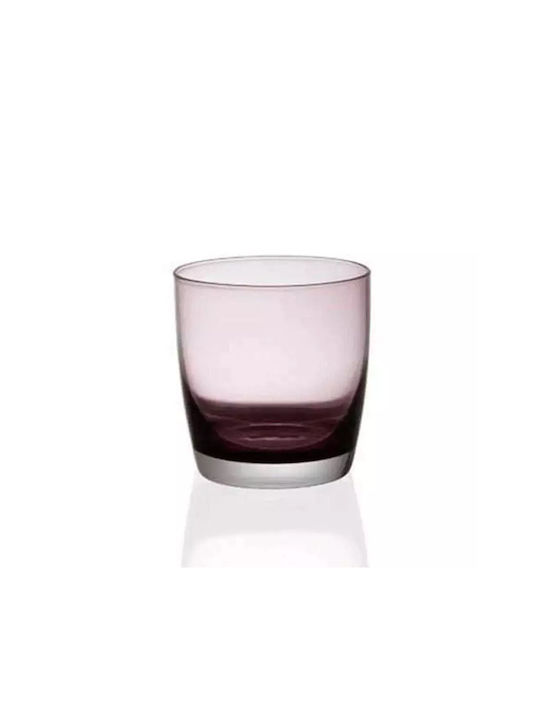 Cryspo Trio Irid Glasses Purple 355ml 6 Pieces