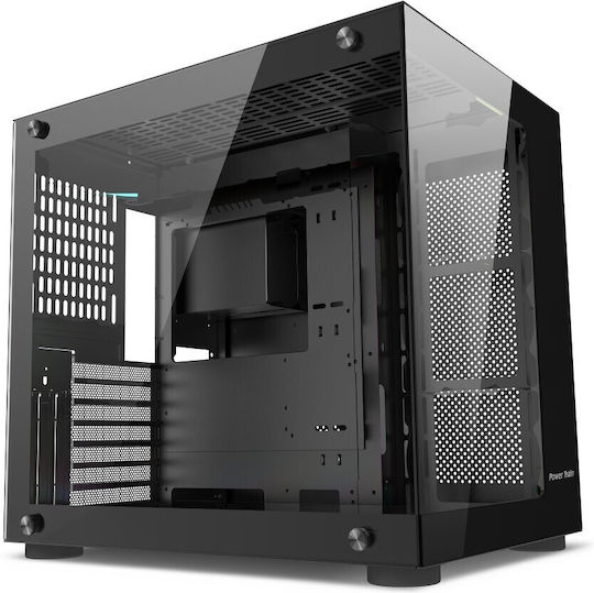Power Train Midi Tower Κουτί Υπολογιστή Μαύρο