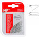 Mp Safety Pins Pa358-1 Metal 19mm Silver 100pcs