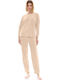 Pink Label Set Pijamale Dama De Iarnă Din Bumbac Skin