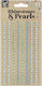 Craft Id Light Blue Shades Self-Adhesive Pearls & Rhinestones 212 Pieces