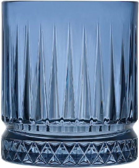 Espiel Elysia Set of Glasses Cocktail/Drinking / Whiskey made of Glass in Blue Color 355ml 4pcs