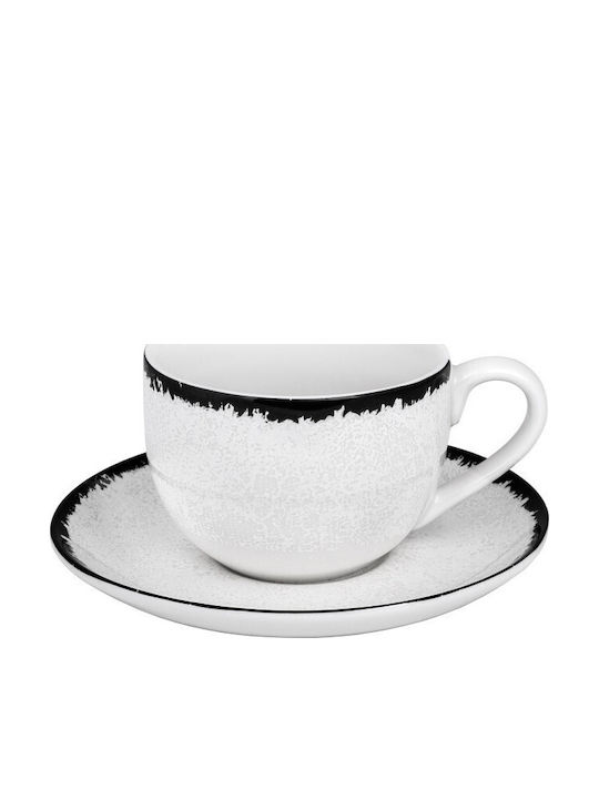 Oriana Ferelli Φλιτζάνι Cappuccino Κεραμικό Λευκό 220ml