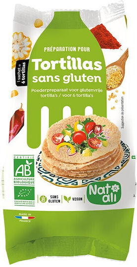 Nat-ali Biologic Amestec Gata Porumb Fără Gluten (1x 200gr ) 200gr