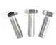 Metal Screw Hexagon DIN 933 with Diameter M20 and Length 60mm 30pcs Olopasi