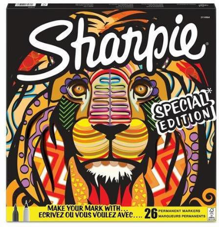 Sharpie Special Edition Lion Markere de Desen 0.9mm Set 20buc