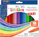 The Littlies Drawing Markers 5mm Coarse Set of 12 Colours