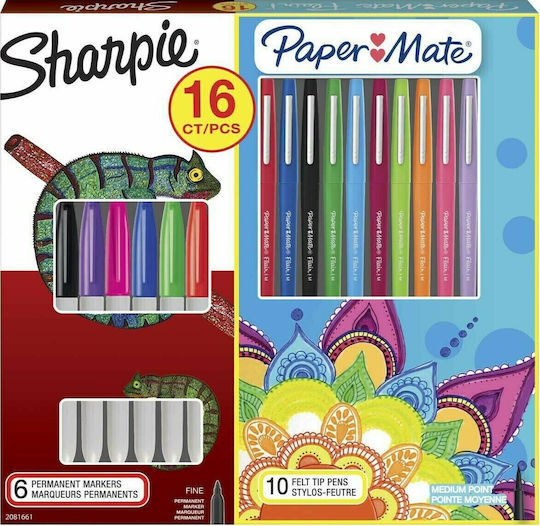 Sharpie Маркери за рисуване 1мм Комплект 16бр