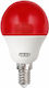 Elvhx LED-Lampen 1.8W für Fassung E14 Rot 10Stück