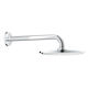 Grohe Кръгла Душ Глава 21см с Рамо за Монтаж на Стена