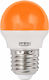 Elvhx LED-Lampen 1.8W für Fassung E27 Orange 10Stück