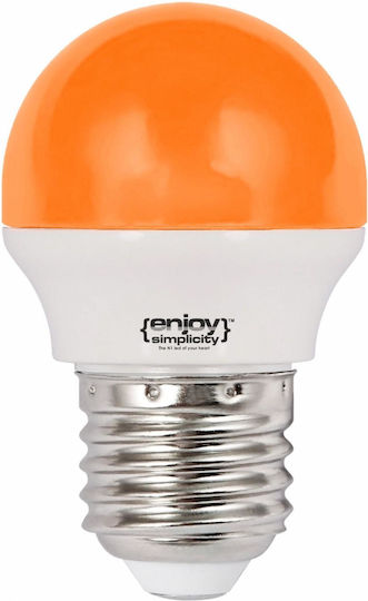 Elvhx LED-Lampen 1.8W für Fassung E27 Orange 10Stück