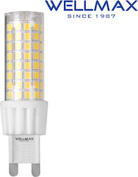 Wellmax LED 7W G9 Θερμό Λευκό 5τμχ Wellmax LED 7W G9 Θερμό Λευκό 5τμχ