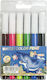 Justnote Drawing Markers 5.4mm Thick Set 6pcs (24 Packages)