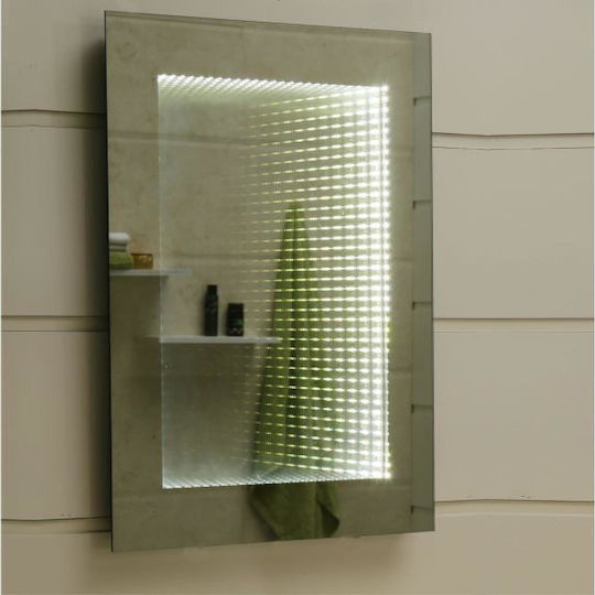 Inter Ceramic Bathroom Mirror Led 70x50cm